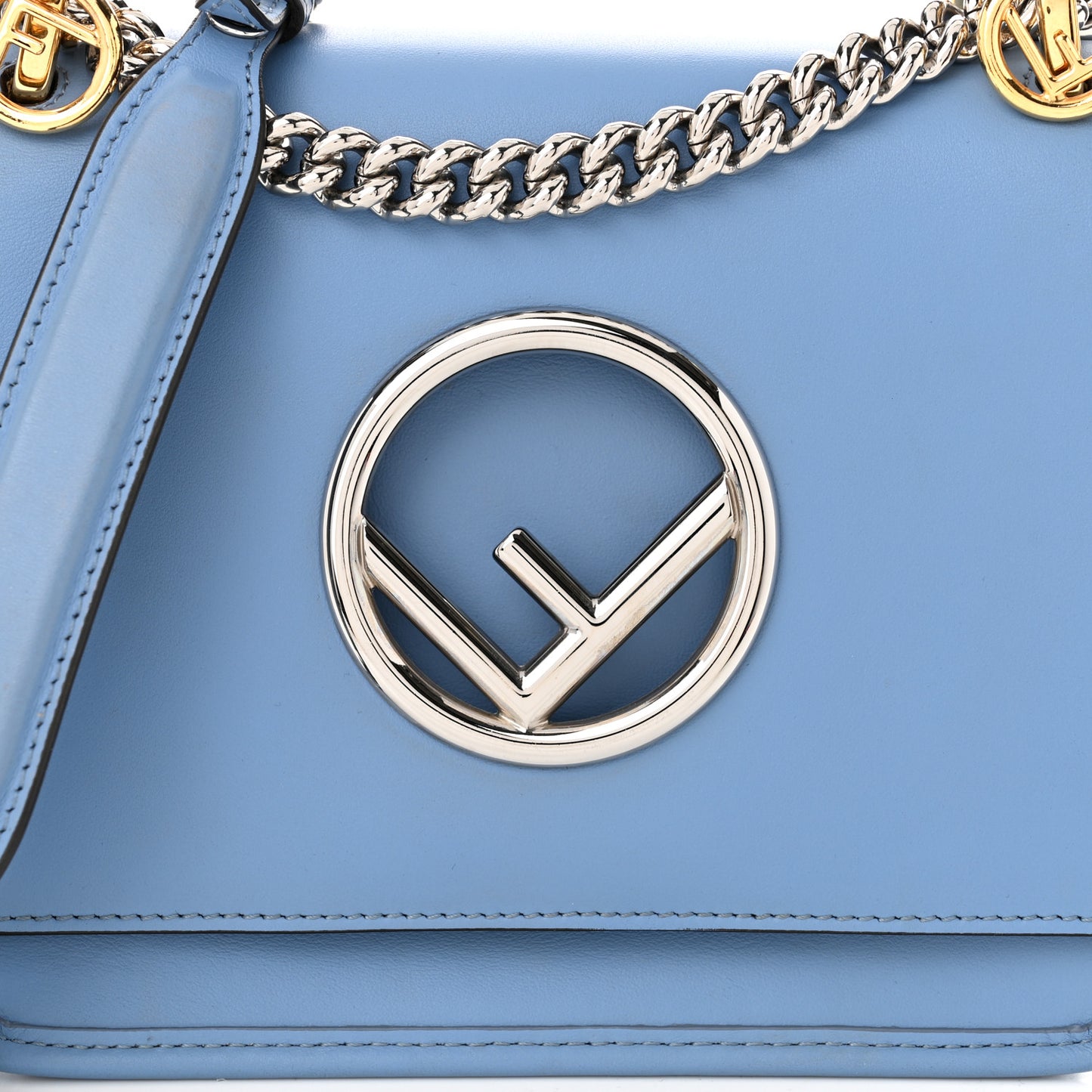 Vitello Century Opaco F is Fendi Small Kan I Shoulder Bag Nebula