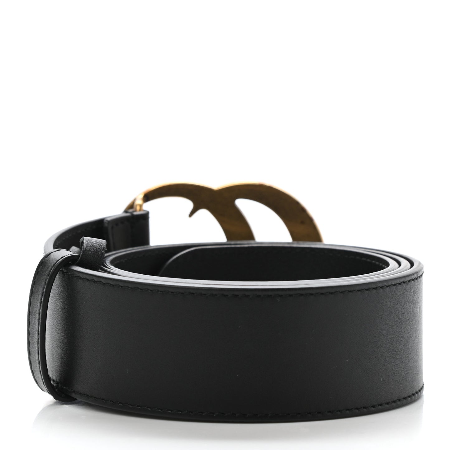 Calfskin Double G 40mm Belt 80 32 Black