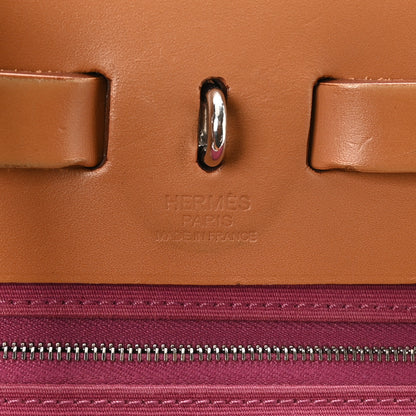 Hermes Vache Hunter Toile Herbag Zip 31 PM Tosca 7 of 11