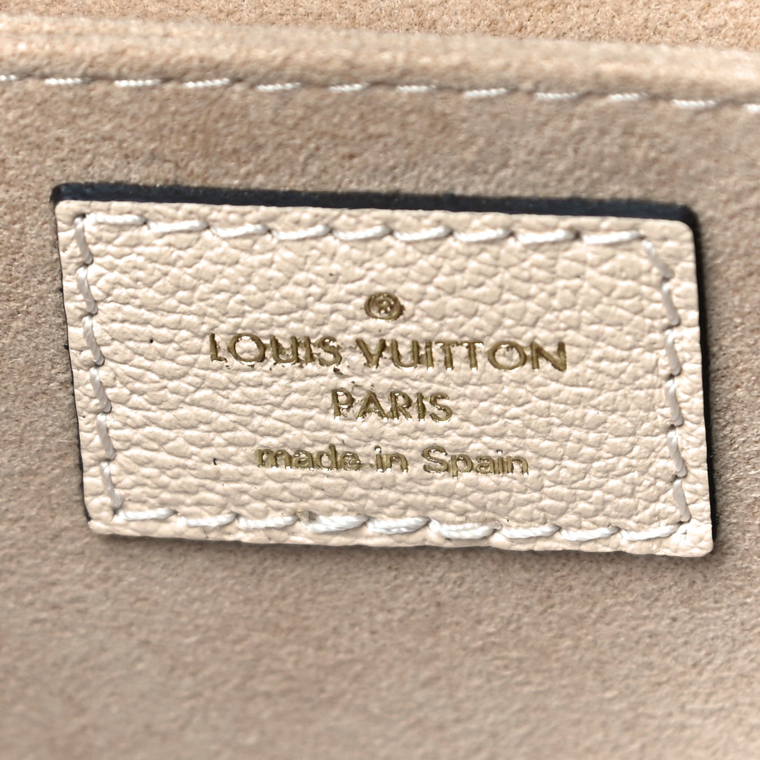 Louis Vuitton Damier Ebene Beaumarchais Creme 6 of 12