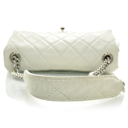 Chanel Lambskin Icons Secret Label Medium Flap White 6 of 12