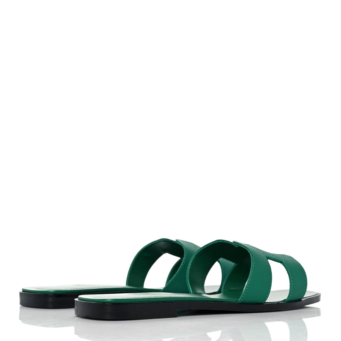 Epsom Oran Sandals 40.5 Vert Emeraude