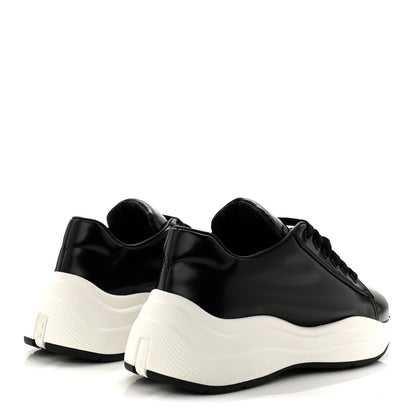 Prada Spazzolato America’s Cup Sneakers 39.5 Black 4 of 9