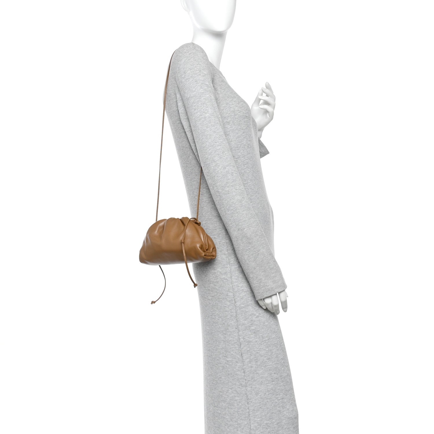 Bottega Veneta Butter Calfskin The Mini Pouch Camel 1905954