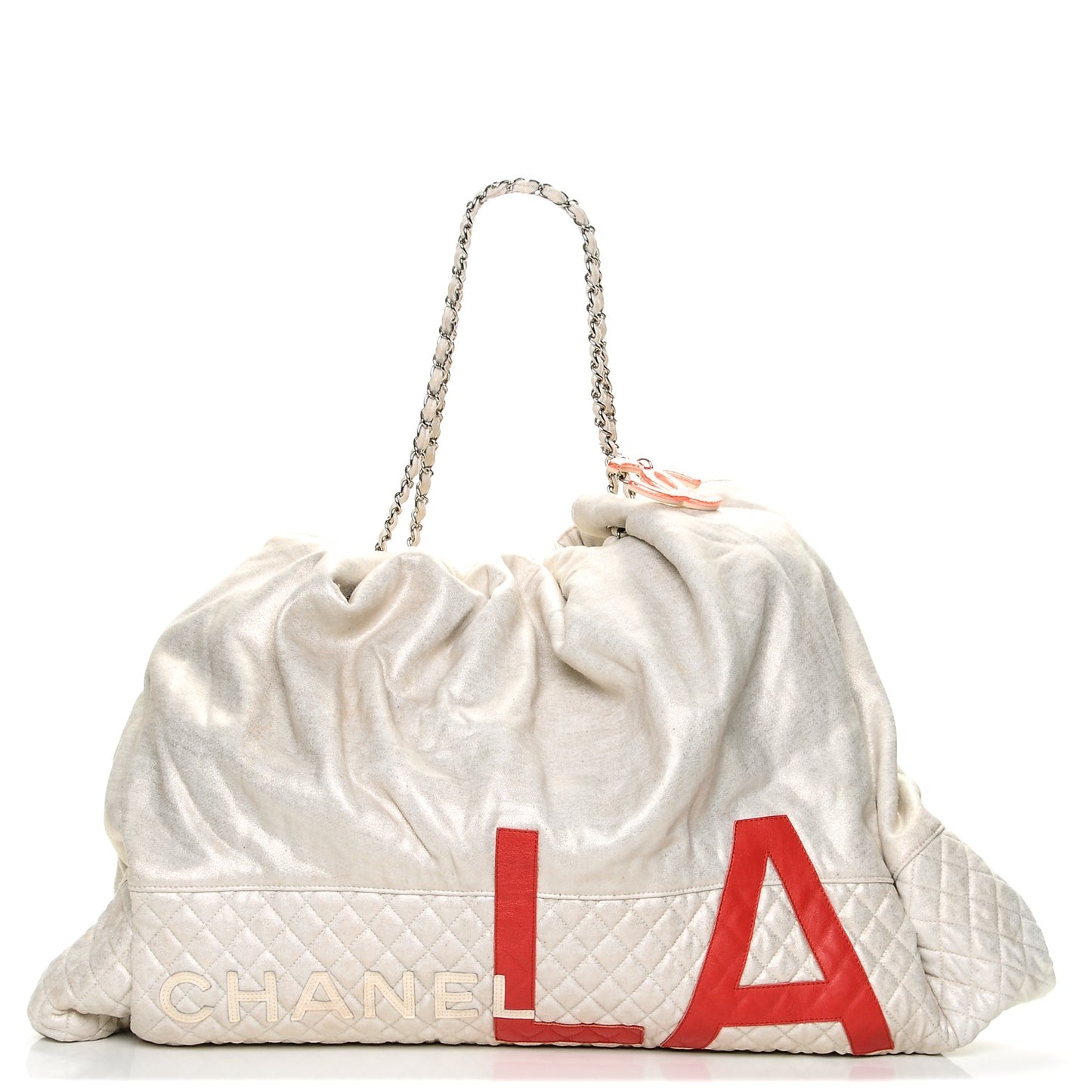Jersey Quilted LA Bag Metallic