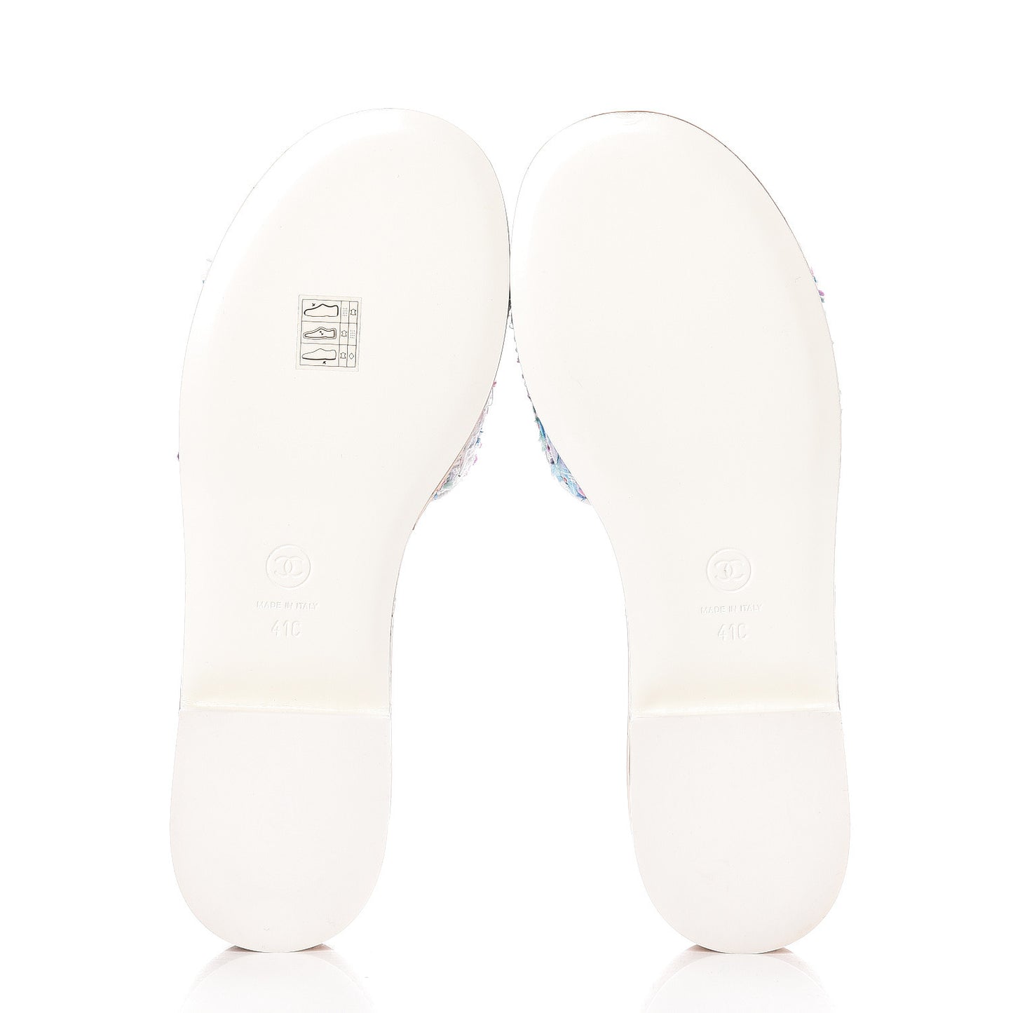 Tweed Logo Mules 41 Multicolor