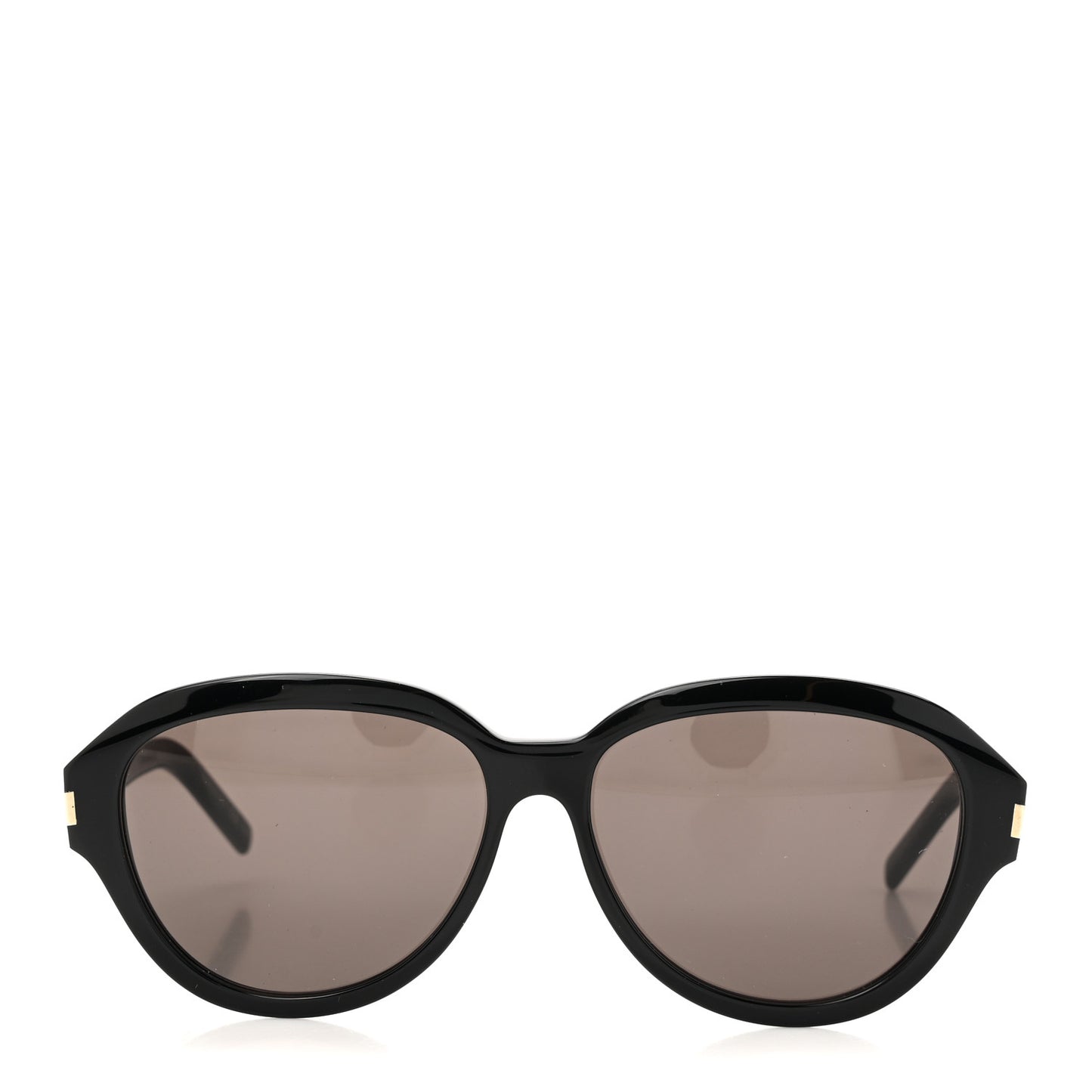 Acetate Round Sunglasses SL400 Black