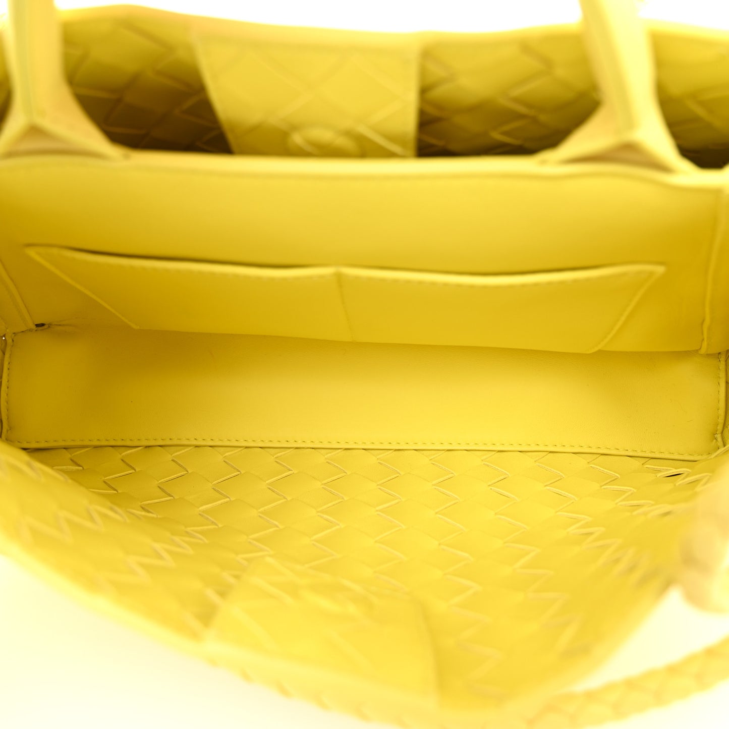 Nappa Intrecciato Small East West Andiamo Shoulder Bag Sherbert