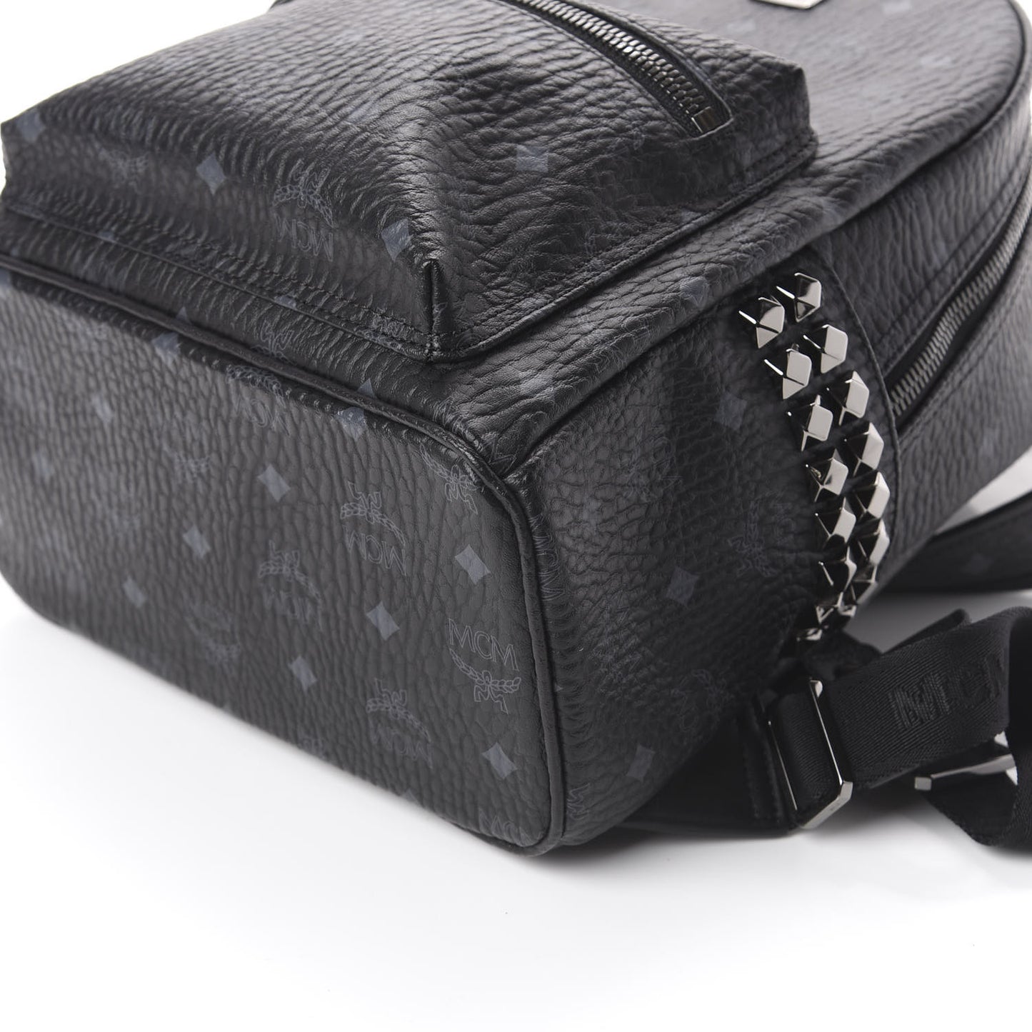 Visetos Small Side Stud Stark Backpack Black