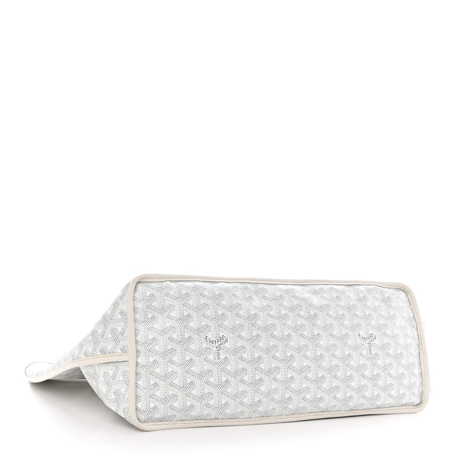 Goyardine Reversible Anjou PM White