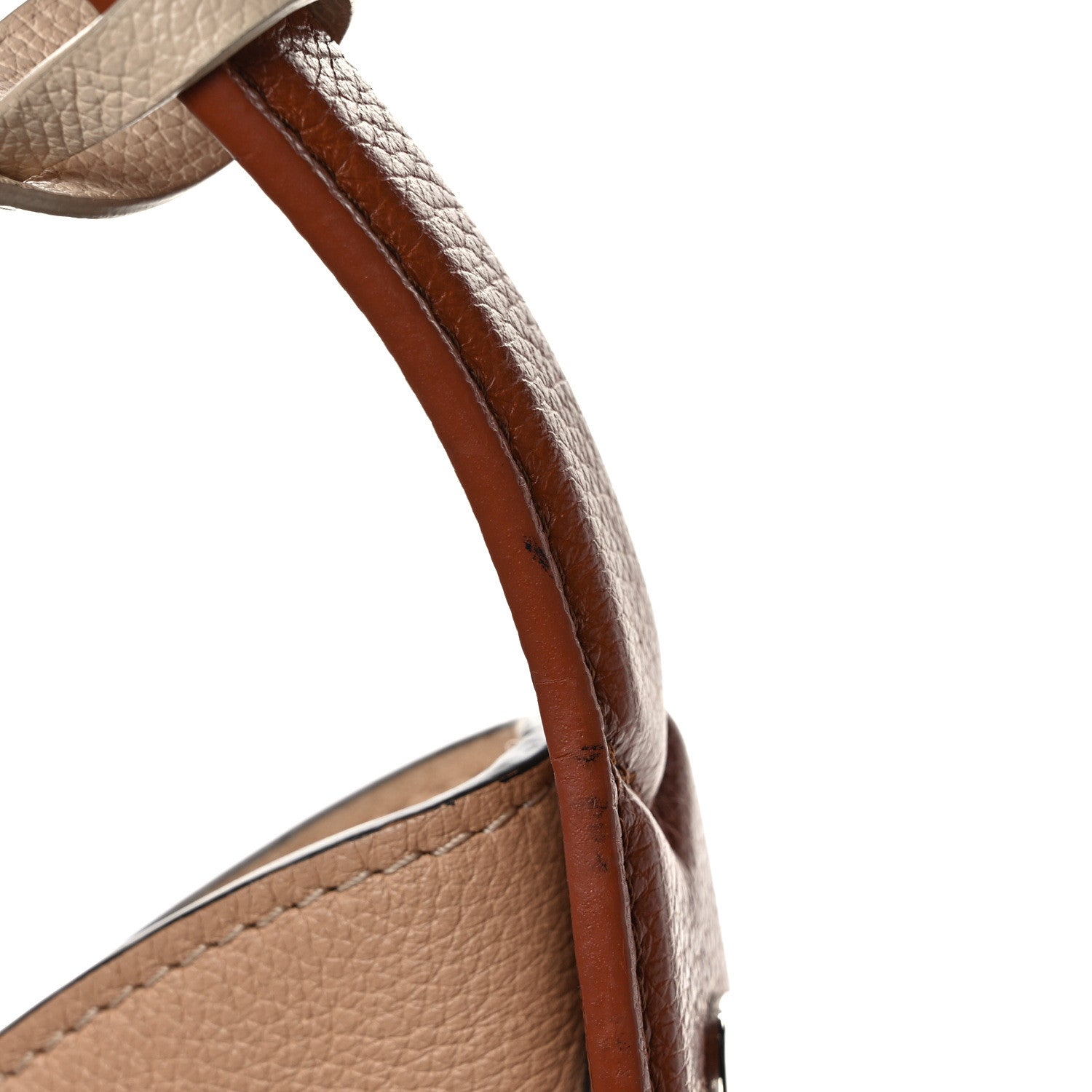 Louis Vuitton Calfskin Lockme Hobo Beige 11 of 11