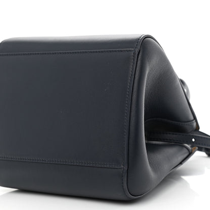 Loewe Calfskin Small Hammock Nugget Shoulder Bag Navy 9 of 9