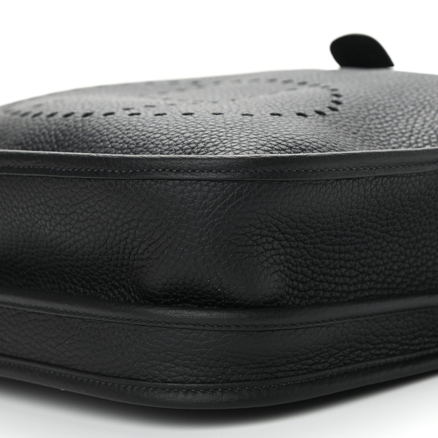 Hermes Taurillon Clemence Evelyne III PM Black 10 of 11