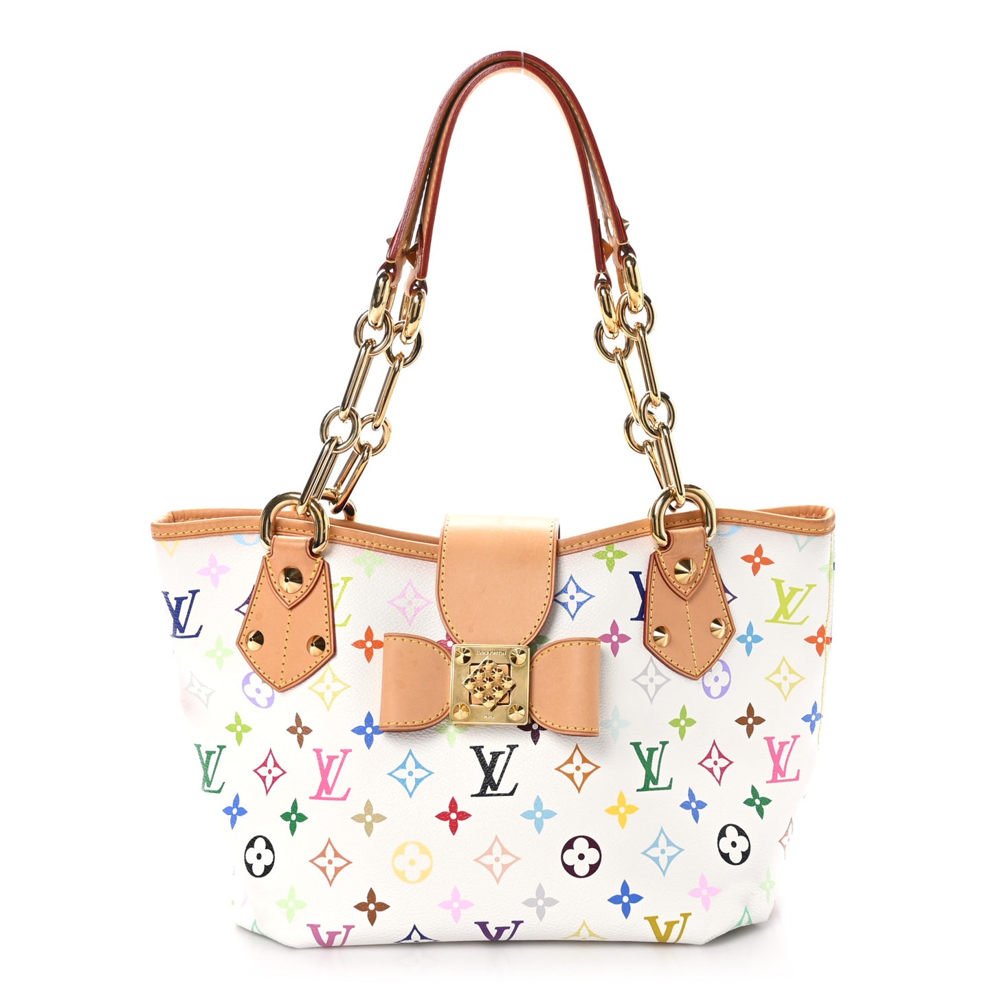 Monogram Multicolor Annie MM White