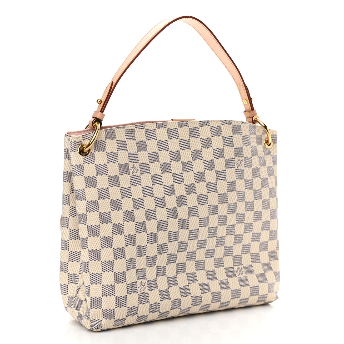 Damier Azur Graceful PM Rose Ballerine