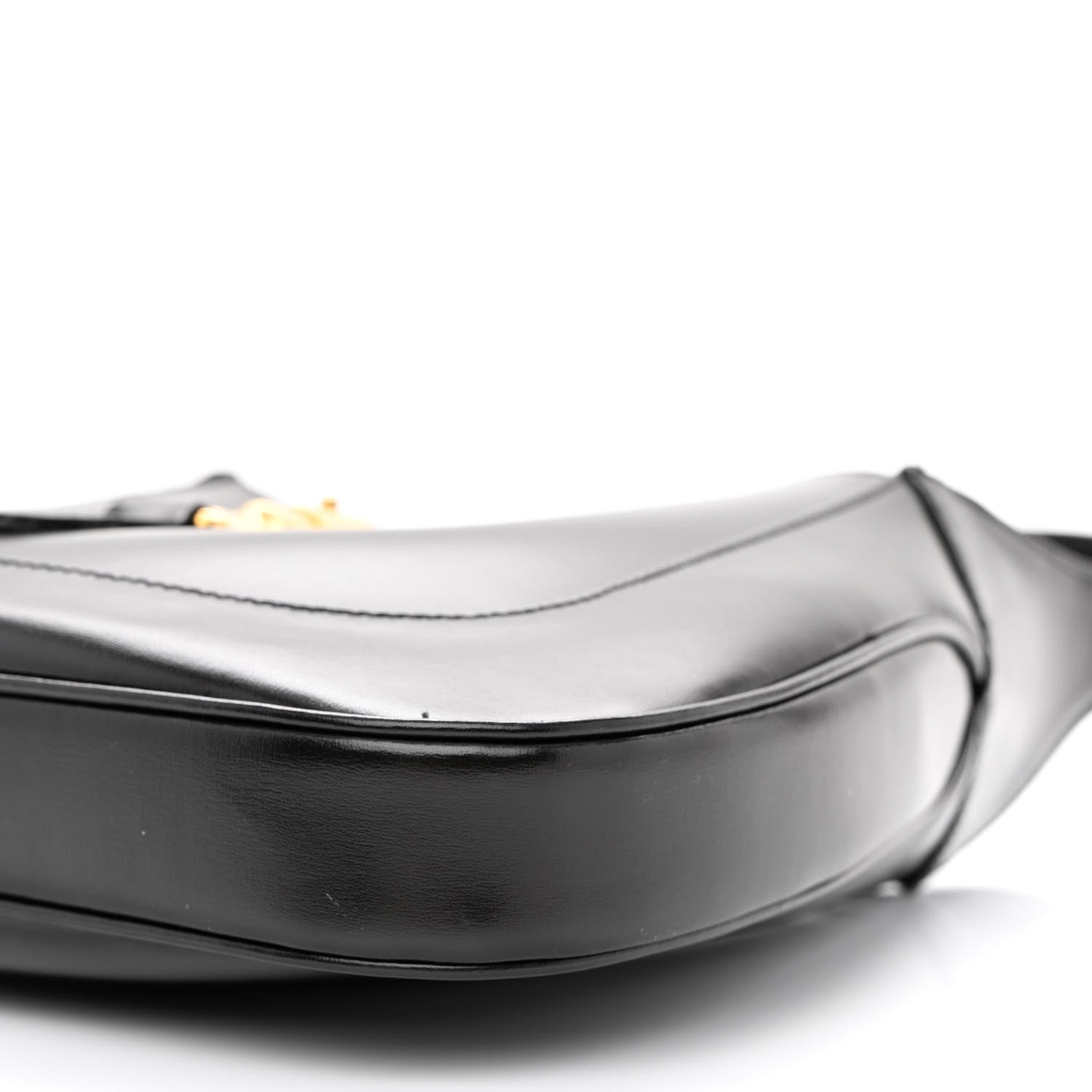 Gucci Boarded Dyana Lux Calfskin Small Jackie 1961 Hobo Black 10 of 11