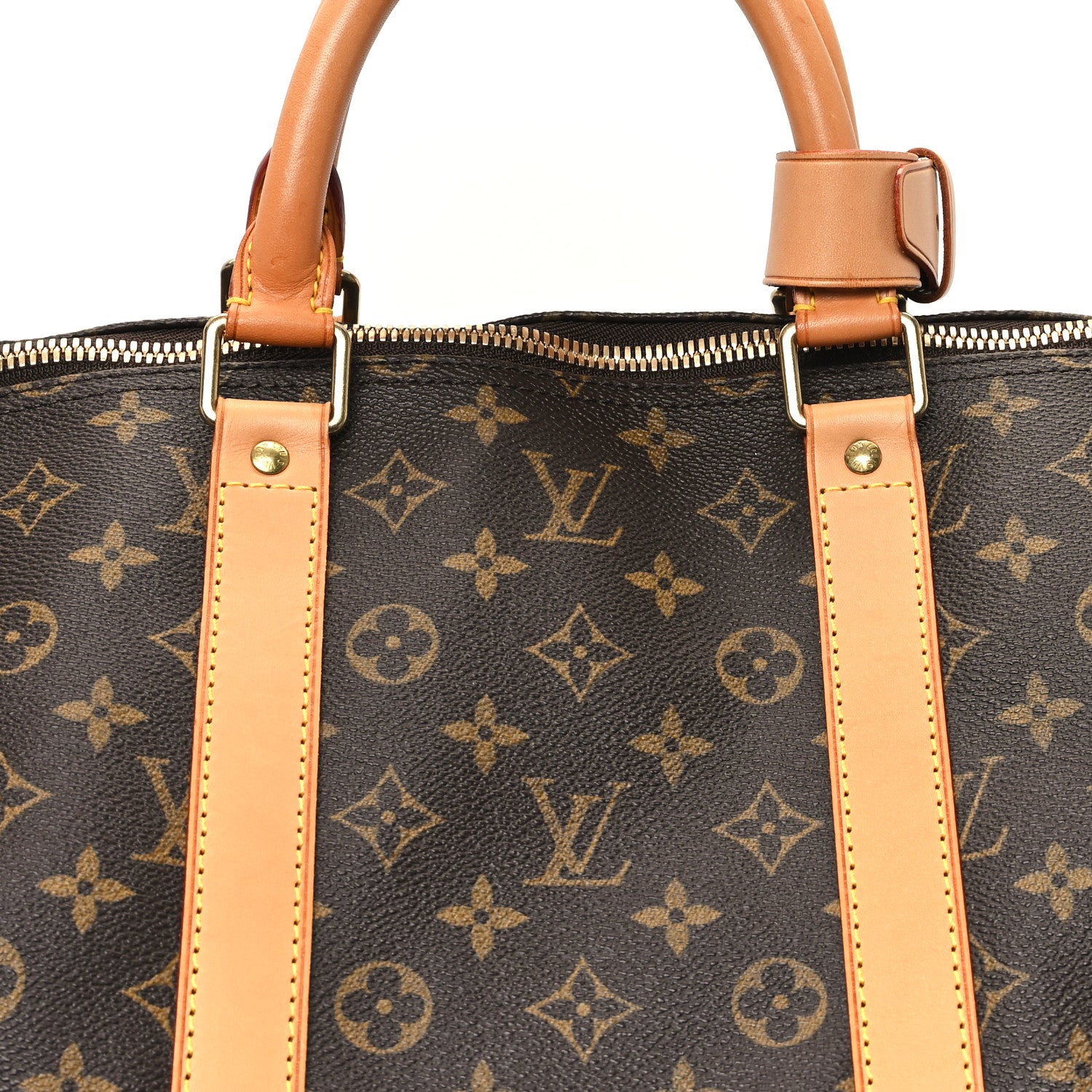Louis Vuitton Monogram Keepall Bandouliere 55 7 of 9