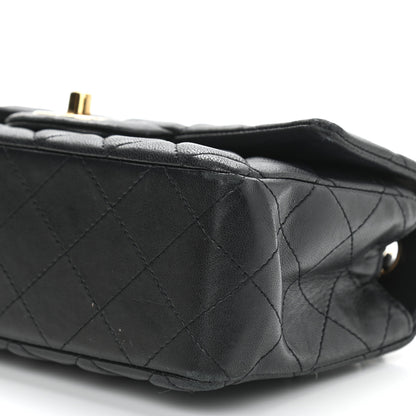 Chanel Lambskin Quilted Mini Rectangular Flap Black 6 of 13