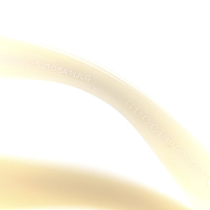 Gucci Square Frame Star Sunglasses GG 3870/S Ivory Gold 5 of 8