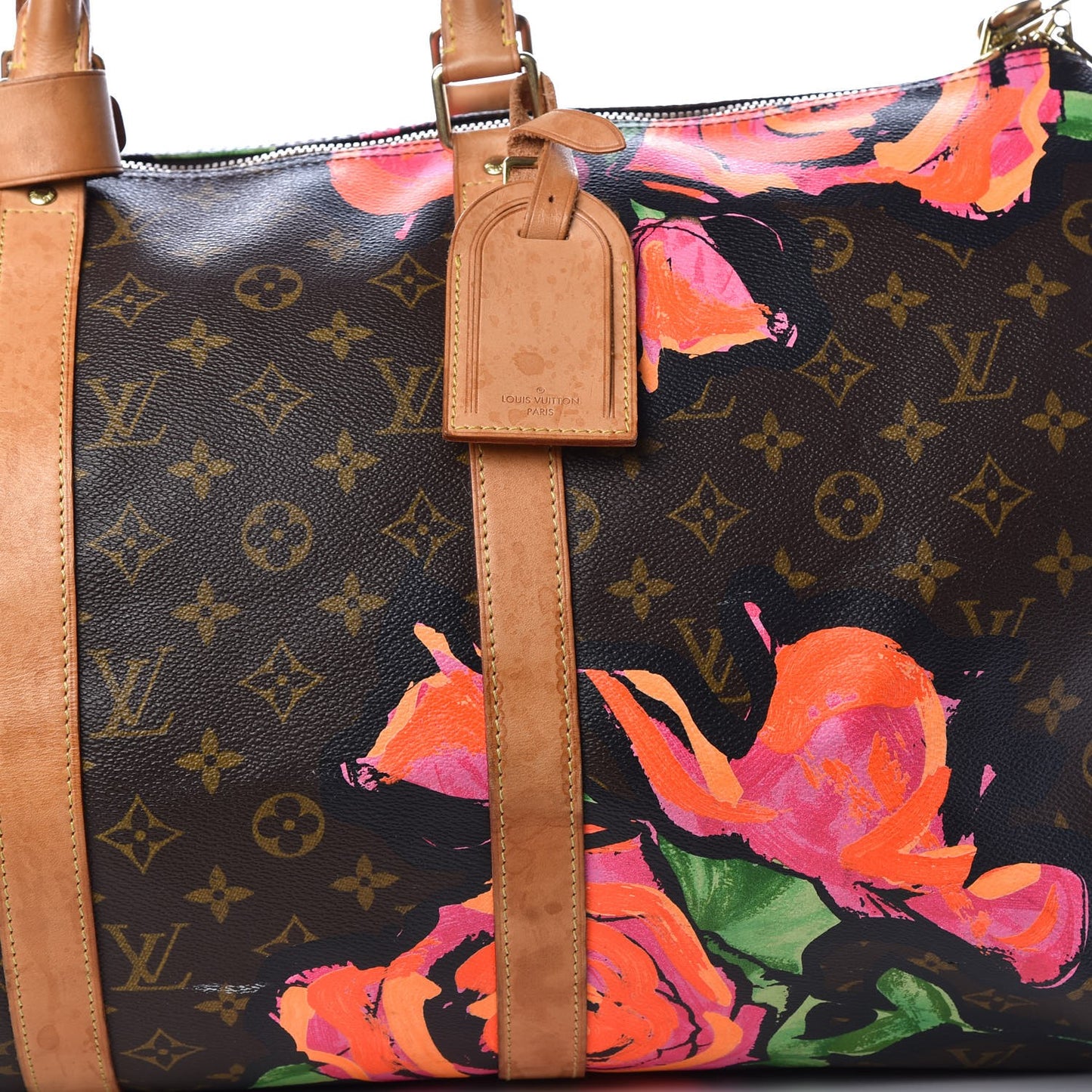 Monogram Roses Keepall 50