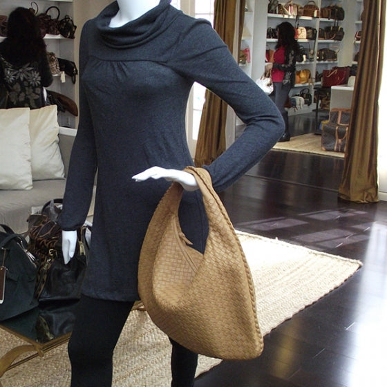 Bottega Veneta Woven Large Veneta Brown 2 of 10