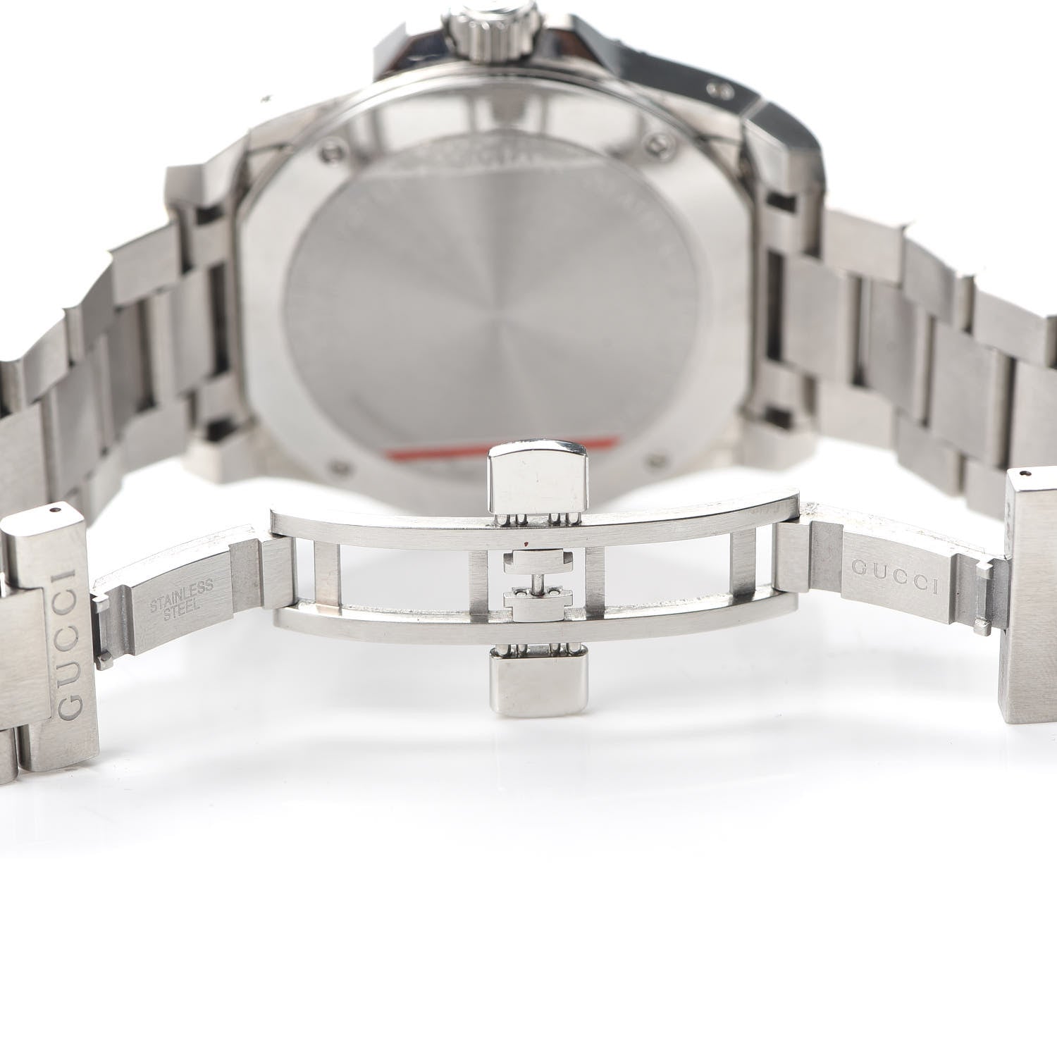 Gucci Stainless Steel 45mm Dive GMT Quartz Watch Black 5 of 5