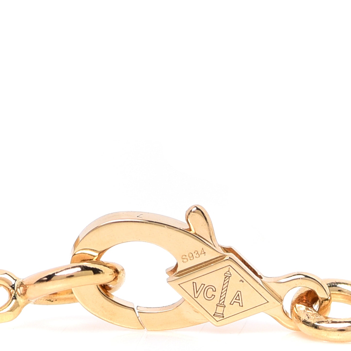 18K Yellow Gold Grey Mother of Pearl Black Onyx 5 Motifs Magic Alhambra Bracelet