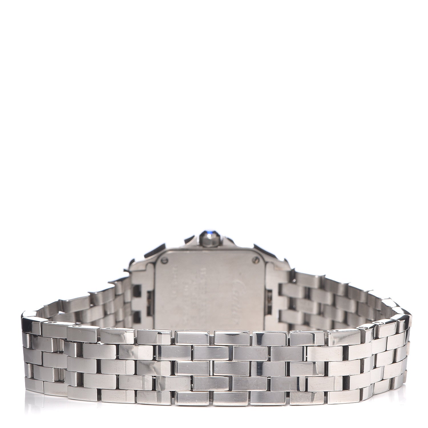 Cartier Stainless Steel 20mm Santos Demoiselle Quartz Watch 4 of 6