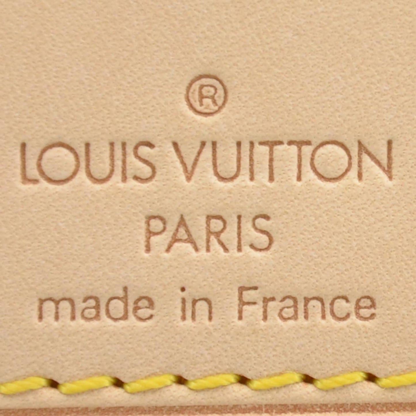 Vachetta Leather Luggage Tag
