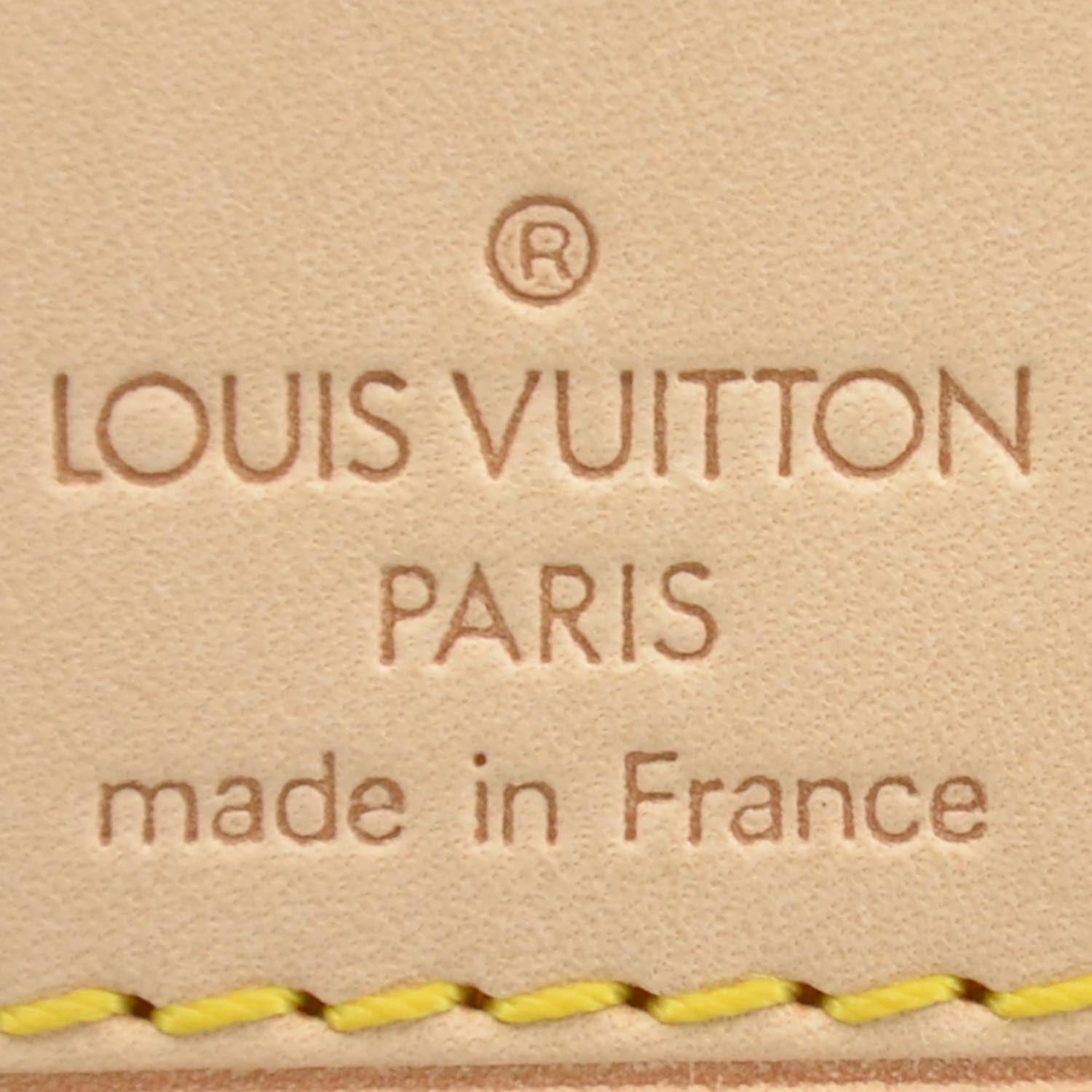 Louis Vuitton Vachetta Leather Luggage Tag 3 of 3