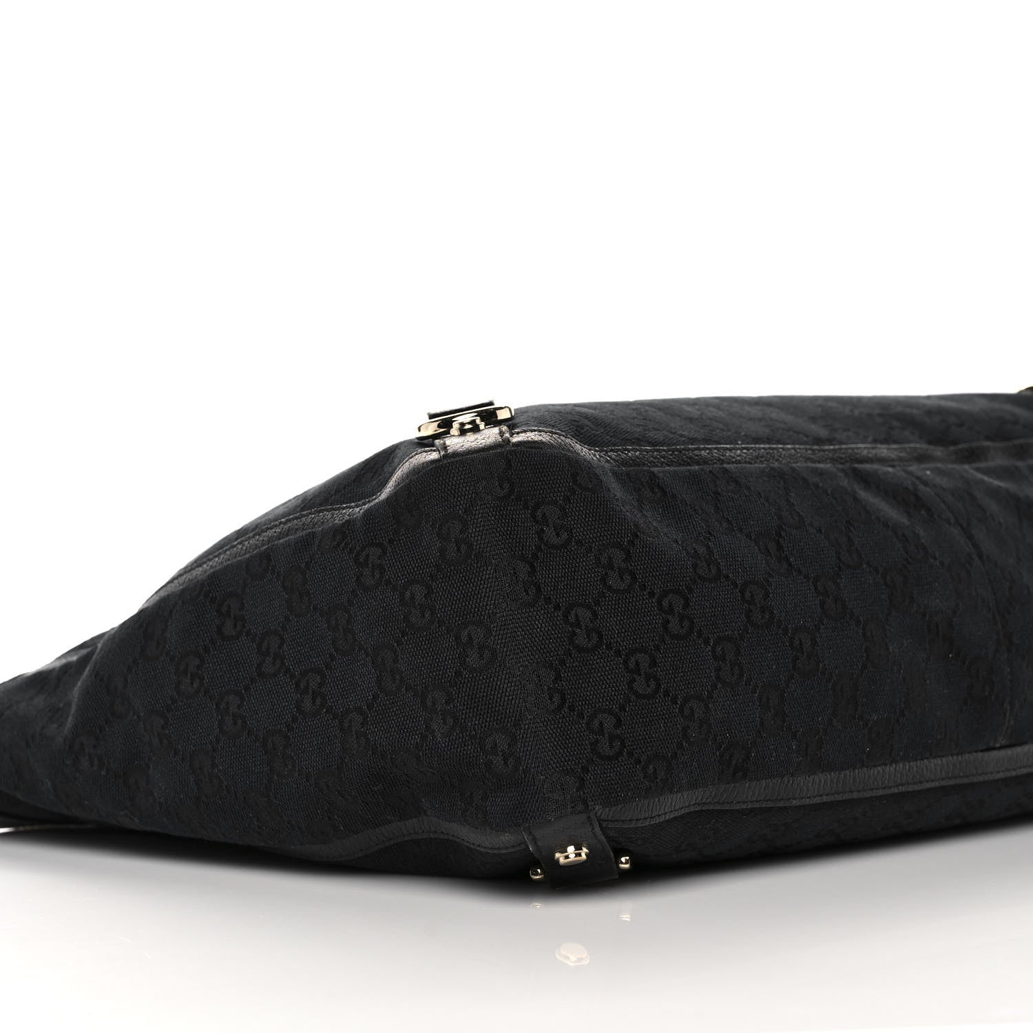 Gucci Monogram Large Abbey Tote Black 9 of 14