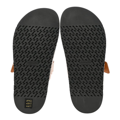 Hermes Calfskin Womens Chypre Sandals 37 Naturel 5 of 10
