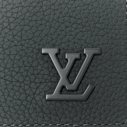 Louis Vuitton Grained Calfskin Aerogram Pocket Organizer Navy Blue 7 of 7