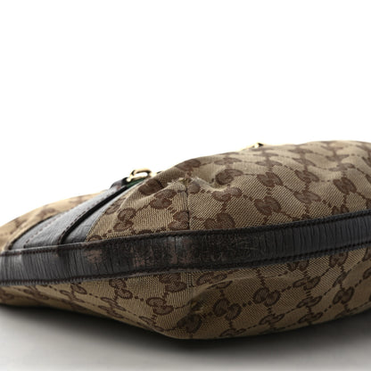 Gucci Monogram Hasler Hobo Dark Brown 8 of 14