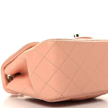 Chanel Lambskin Quilted Mini Square Flap 9 of 10