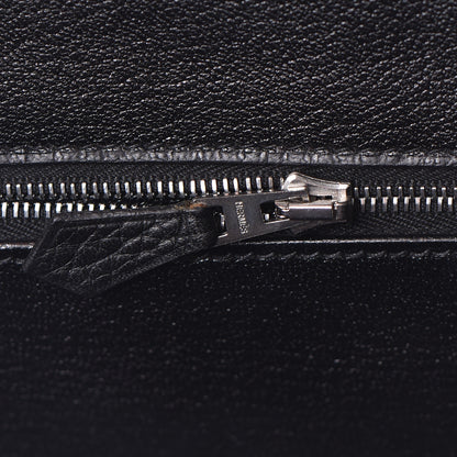Hermes Taurillon Clemence Birkin 30 Black 13 of 42