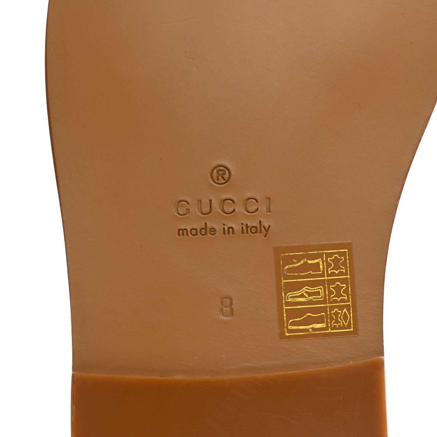 Gucci Goatskin Fringe Mens Horsebit Slide Sandals 8 White 7 of 12