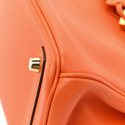 Hermes Swift Birkin 25 Orange 11 of 13