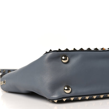 Valentino Garavani Vitello Mini Rockstud Tote Light Stone 6 of 7
