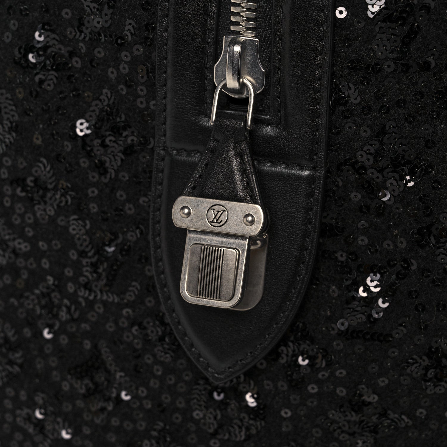 Louis Vuitton Sequin Monogram Sunshine Express Speedy Black 11 of 11