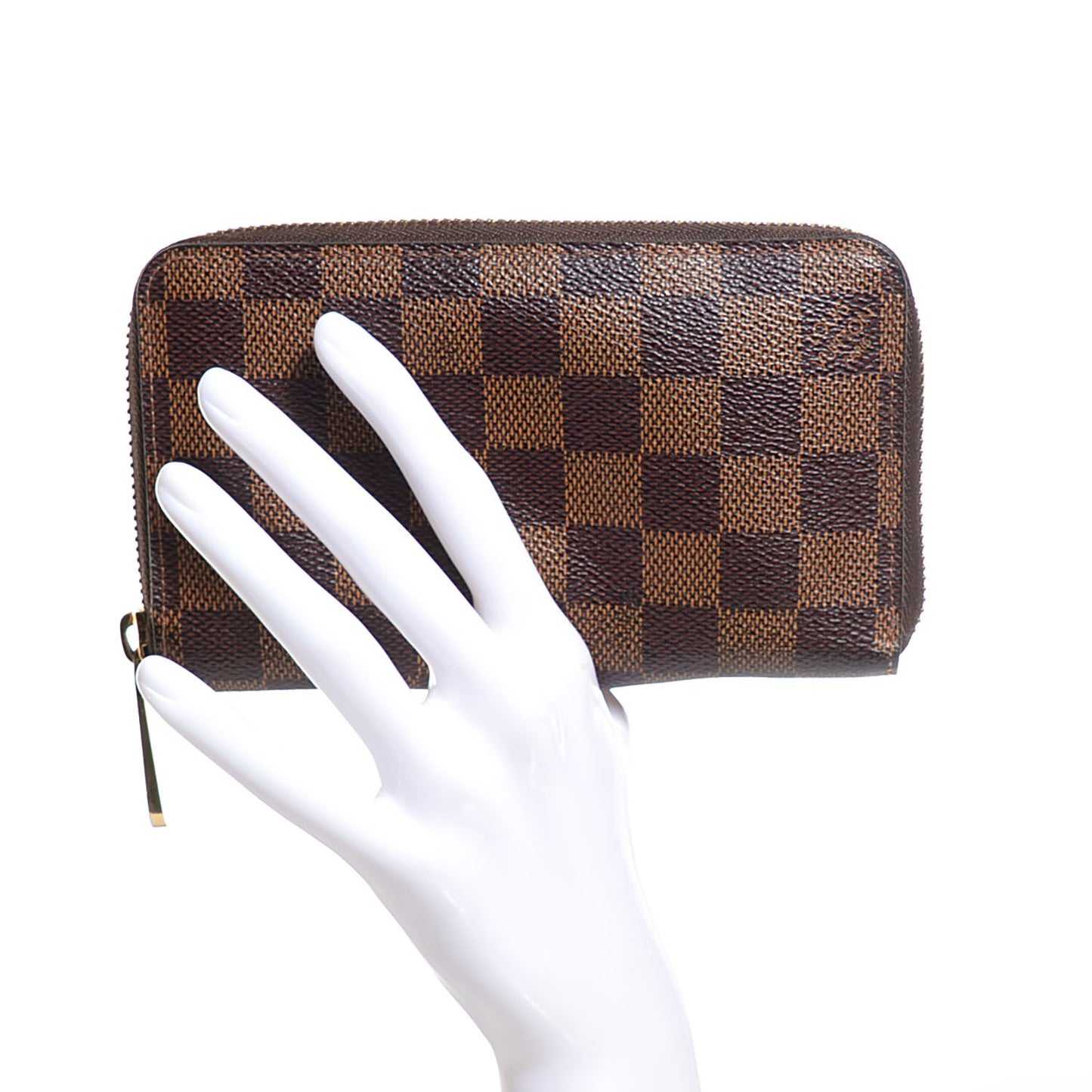 Damier Ebene Zippy Compact Wallet