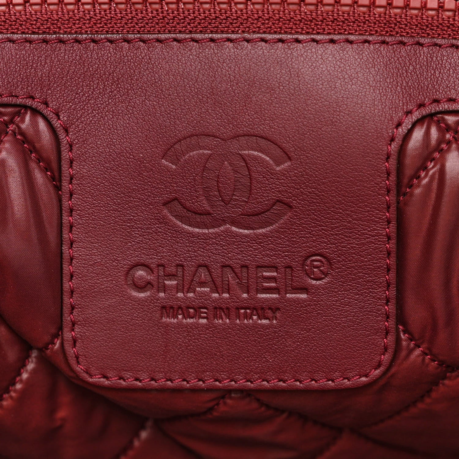 Chanel Nylon Quilted Medium Coco Cocoon Reversible Tote Black 6 of 10