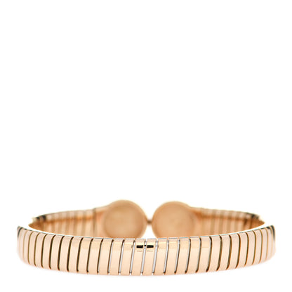 Bulgari BVLGARI 18K Yellow Gold Black Onyx Tubogas Bracelet 2 of 3
