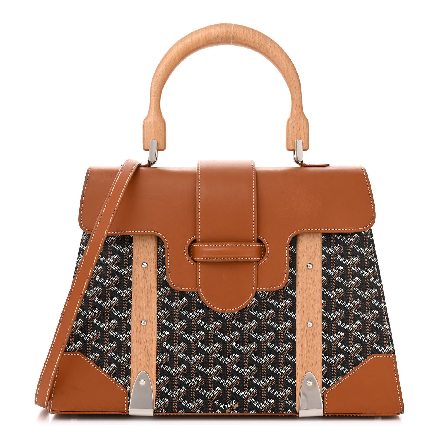 Goyard Goyardine Saigon GM Black Gold 1 of 14