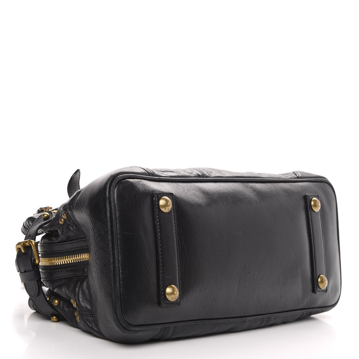 Lambskin Riveting Black