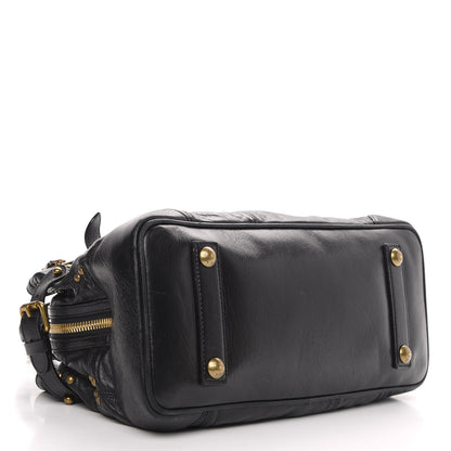 Louis Vuitton Lambskin Riveting Black 4 of 14