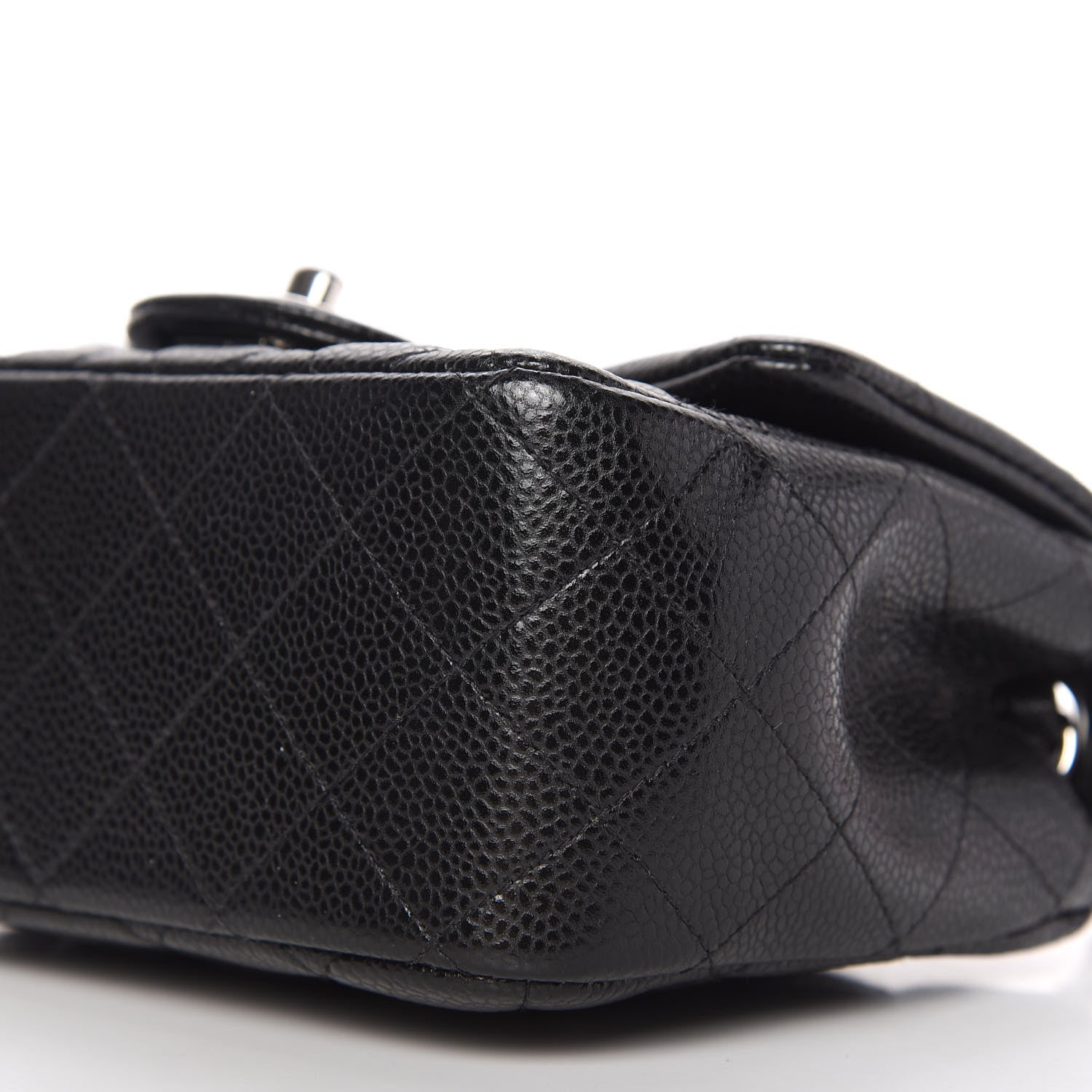 Chanel Caviar Quilted Mini Square Flap Black 7 of 11