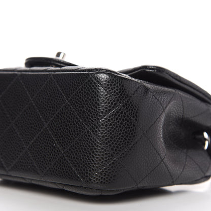 Chanel Caviar Quilted Mini Square Flap Black 7 of 11