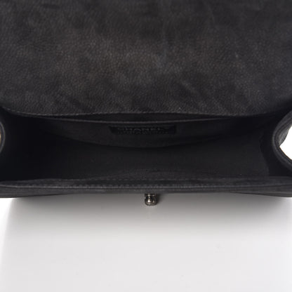Chanel Iridescent Caviar Quilted Medium Boy Flap Black 5 of 9