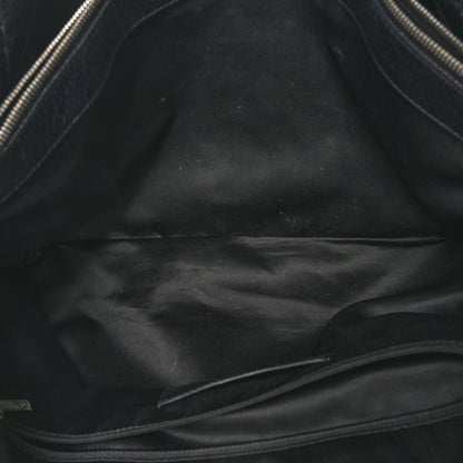Chanel Glazed Calfskin Large On The Road Tote Black 5 of 11